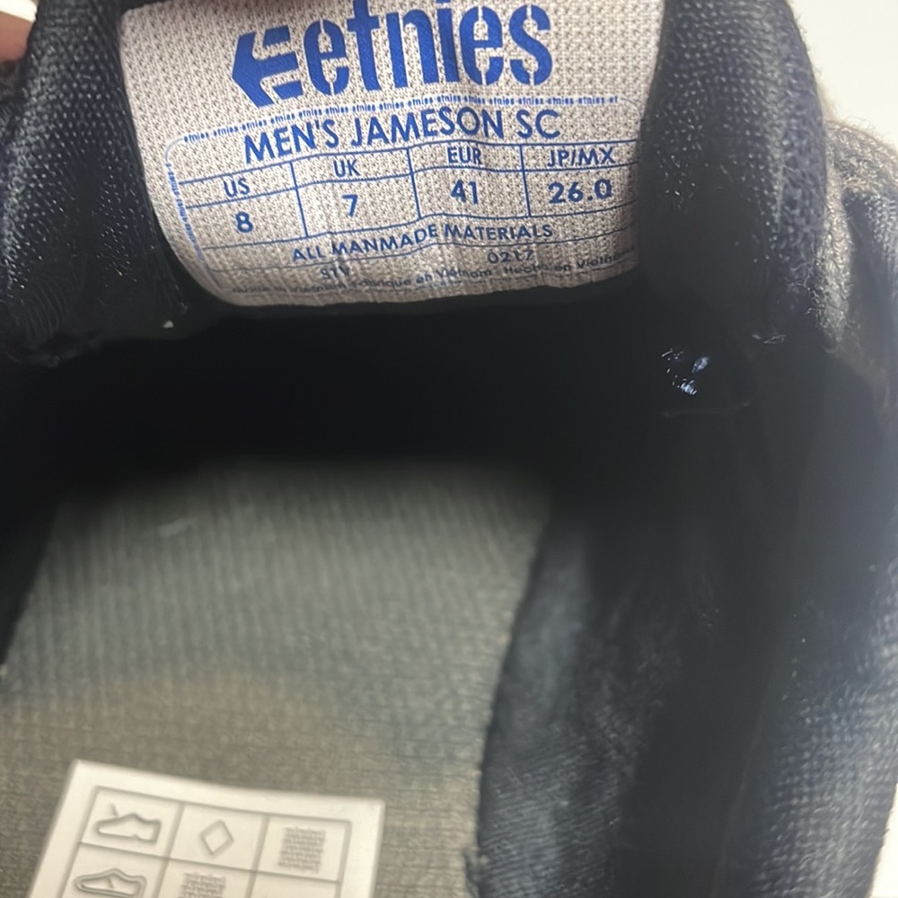 Etnies Jameson SC Men’s Skate shoes. Size 8. New - Picture 8 of 8